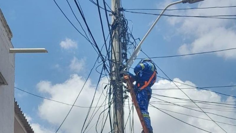 Air-e Intervenida desarrolla trabajos en sectores de Hipódromo y Centenario en Soledad