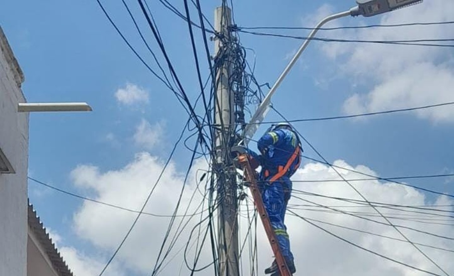 Air-e Intervenida desarrolla trabajos en sectores de Hipódromo y Centenario en Soledad