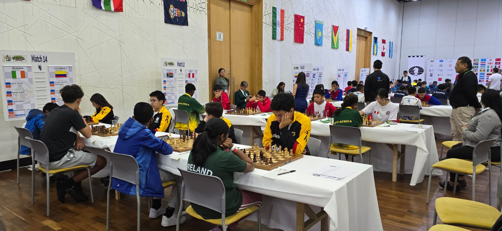 Peruana Cenet Mandujano puso en aprietos a la campeona mundial Anna Shukhmam en la segunda jornada de Olimpiada de Ajedrez SUB-16