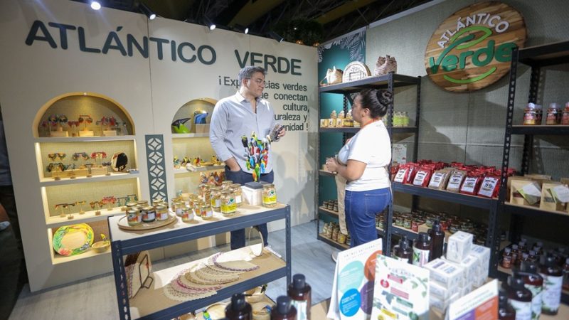 La C.R.A. promueve la sostenibilidad con su tienda “Atlántico Verde” en Sabor Barranquilla
