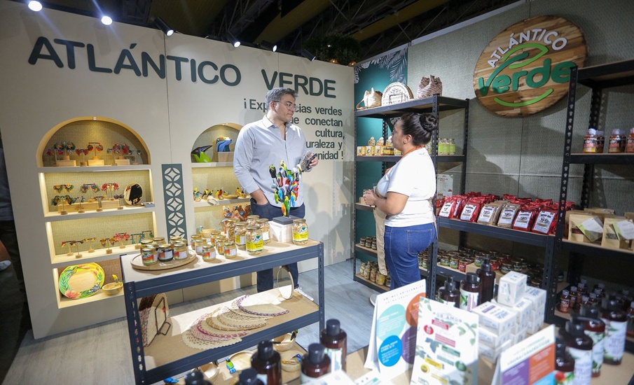 La C.R.A. promueve la sostenibilidad con su tienda “Atlántico Verde” en Sabor Barranquilla