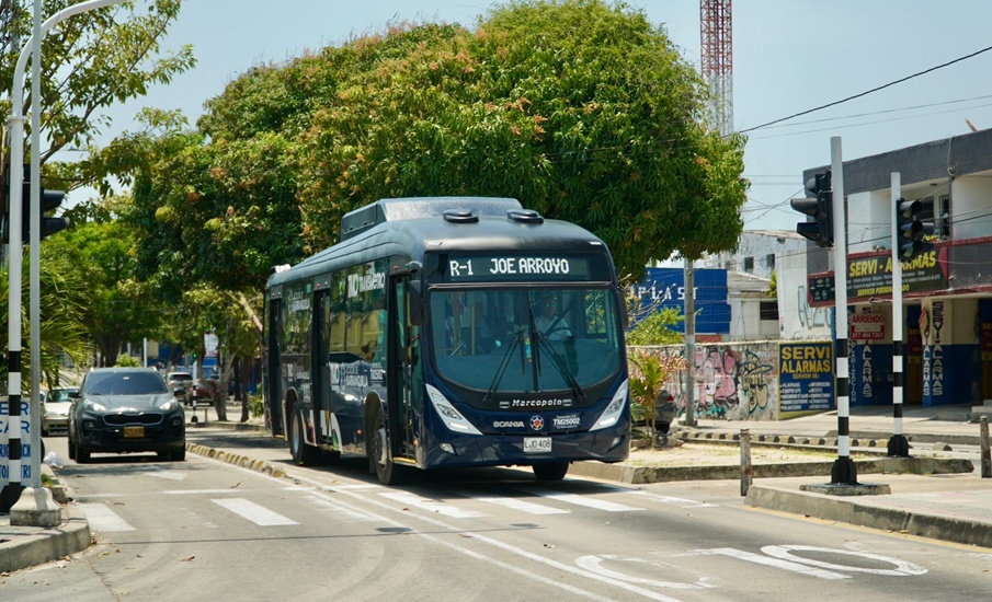 Transmetro reitera el llamado a respetar el carril Solo Bus
