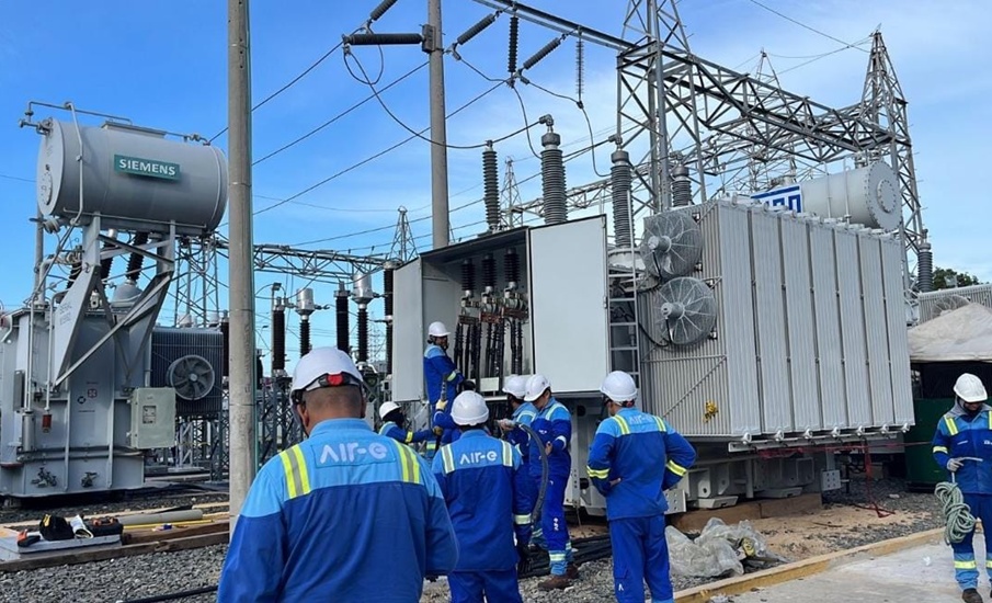 Positivo balance de mantenimiento preventivo de subestaciones de Air-e Intervenida