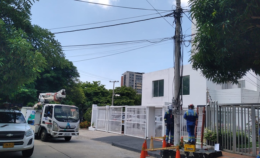 Adecuaciones eléctricas en el circuito Florida en sectores del norte de Barranquilla