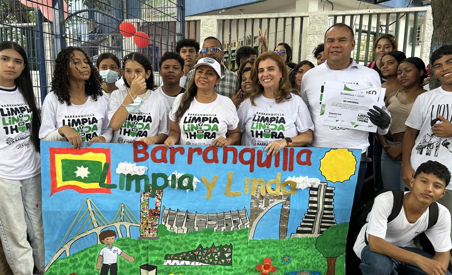 Distrito lanzó con éxito piloto ‘Reto IED’ de la estrategia Barranquilla Limpia y Linda