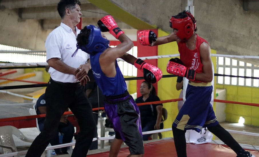 Pegando fuerte: Así inició el Torneo de Boxeo Copa Talento Barranquilla