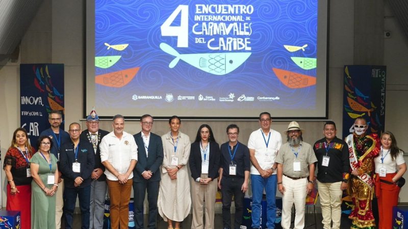 Con experiencias internacionales y reflexiones sobre sostenibilidad, se inició la primera jornada del IV Encuentro Internacional de Carnavales del Caribe