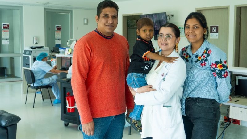 Liam: el primer niño en Colombia que le gana la batalla al Crohn + deficiencia de XIAP, gracias a un trasplante de médula ósea