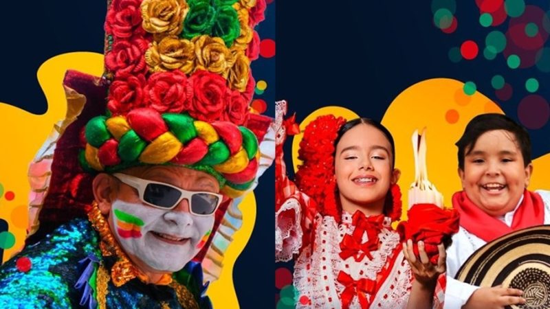 Adolfo Maury, rey Momo 2026 y Sharon Acosta y Joshua Ortiz, Reyes del Carnaval de los Niños