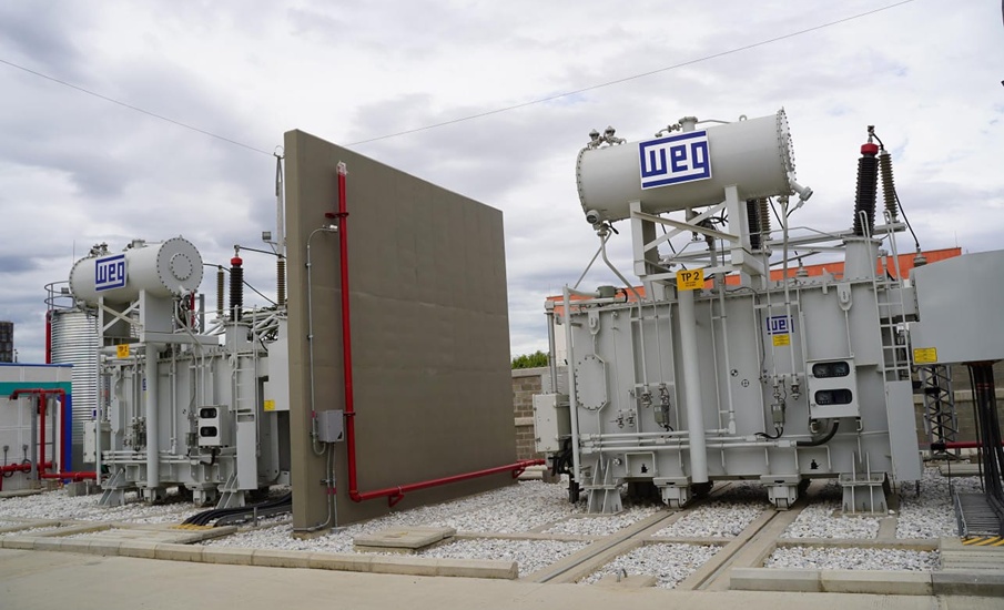 Trabajos eléctricos en la subestación Caracolí