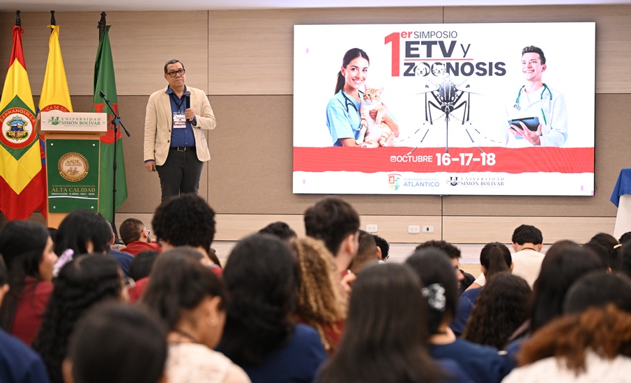 Gobernación del Atlántico y Unisimón realizaron el primer simposio de enfermedades transmitidas por vectores