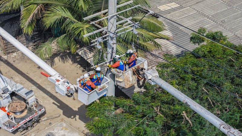 Air-e Intervenida realizará cambio de red en un sector del barrio Pumarejo en Barranquilla