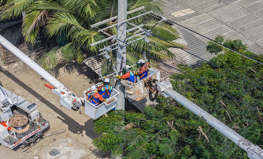 Air-e Intervenida realizará cambio de red en un sector del barrio Pumarejo en Barranquilla