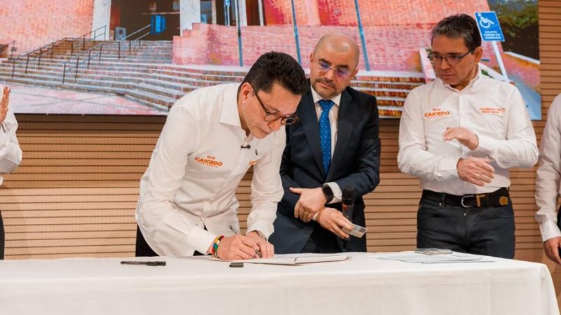 Caicedo pone en ruta su aspiración presidencial