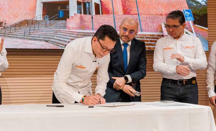 Caicedo pone en ruta su aspiración presidencial