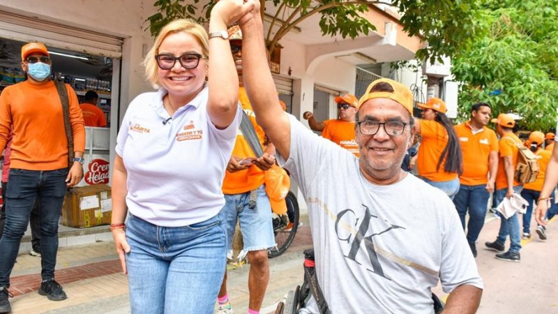 Santa Marta confirma ser Caicedista: la Quinta, símbolo de transformación y dignidad, recibió a Margarita Guerra con el respaldo del pueblo