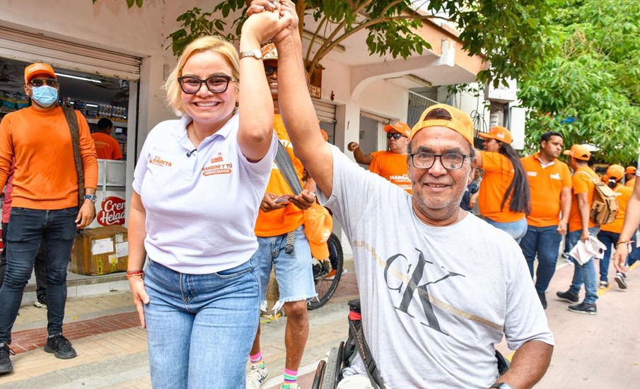Santa Marta confirma ser Caicedista: la Quinta, símbolo de transformación y dignidad, recibió a Margarita Guerra con el respaldo del pueblo