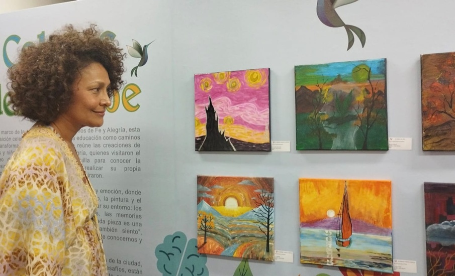 Fe y Alegría celebró 70 años de educación popular con la exposición “Colores del Caribe” en el Museo de Arte Moderno de Barranquilla