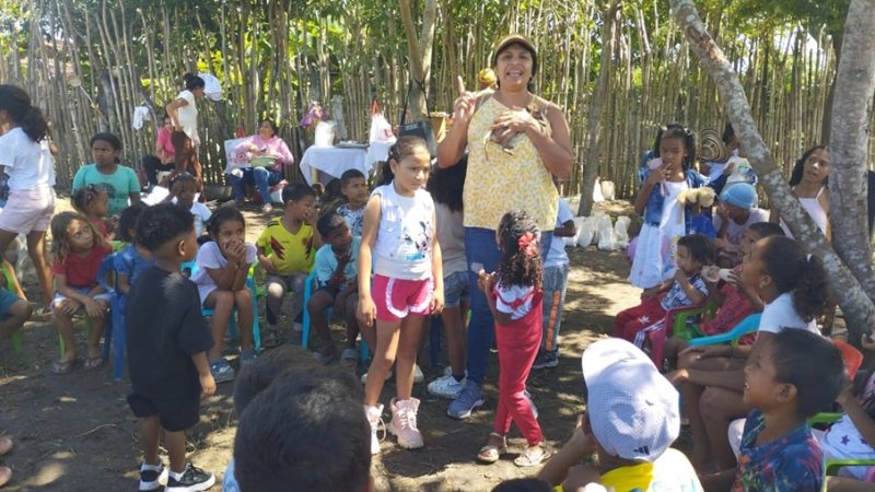 El Paraíso de las Mascotas celebró Halloween con los niños de Santa Lucía