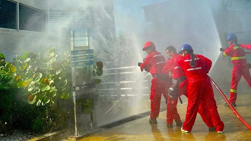Fortalecemos la cultura de prevención con simulacro mayor de emergencia