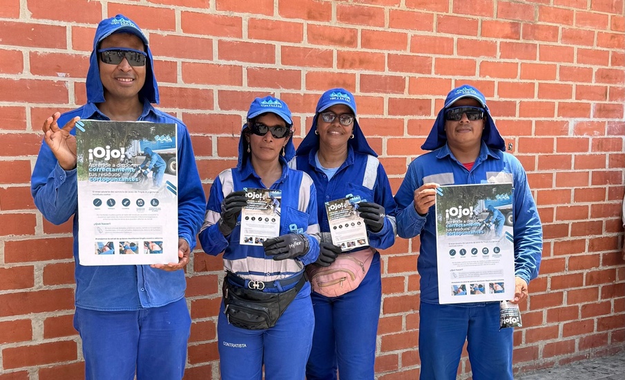 Triple A continúa con su campaña incentivando la buena disposición de residuos cortopunzantes