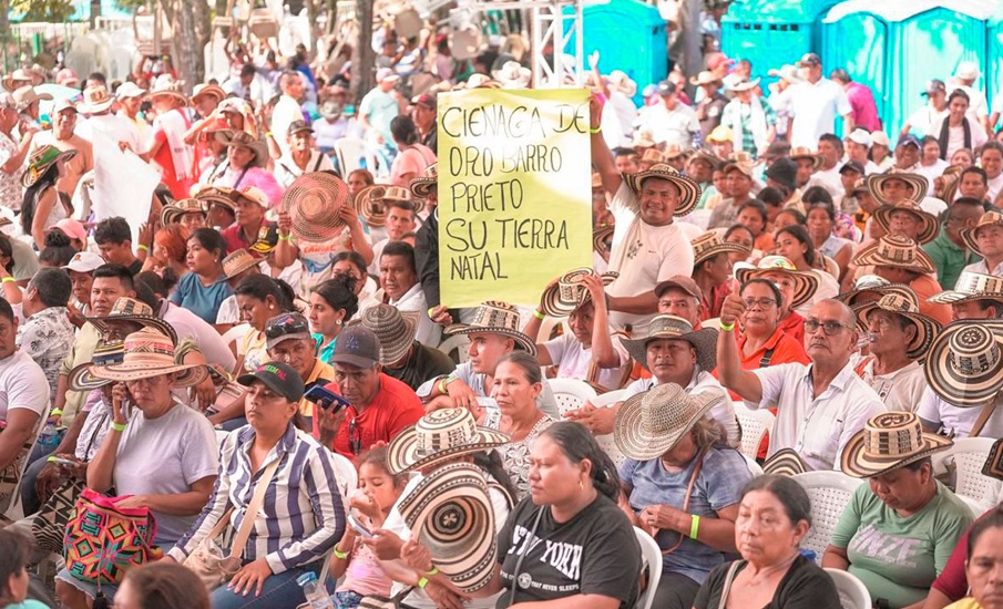 Reforma Agraria: de manos del presidente, el pueblo Zenú recibe 466 hectáreas de tierra