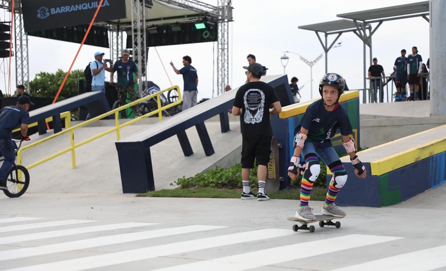 Con el skatepark Barranquilla se consolida como la capital colombiana del deporte: alcalde Char