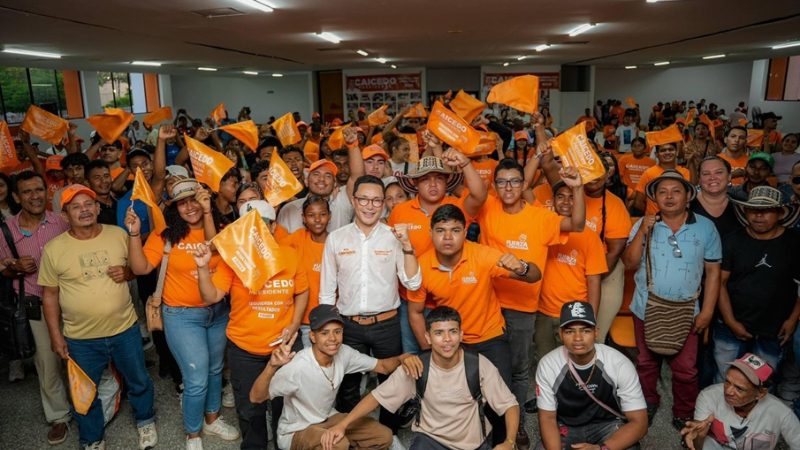 Rumbo a la Presidencia de Colombia ,Carlos Caicedo inició la recolección de firmas en Montería