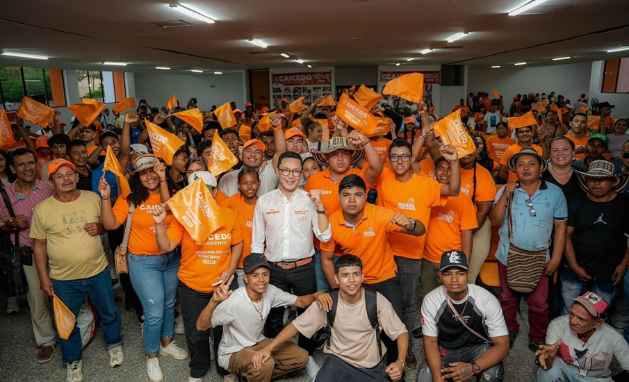 Rumbo a la Presidencia de Colombia ,Carlos Caicedo inició la recolección de firmas en Montería