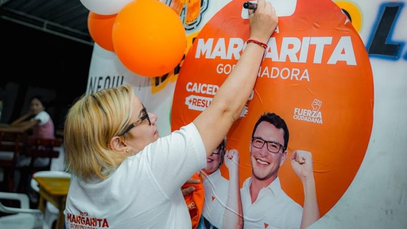 El sur de Santa Marta se pinta de naranja: Margarita Guerra arrasa en las encuestas y conquista corazones en los barrios populares del sur