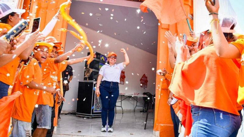 Fundación se volcó a las calles para respaldar a Margarita Guerra, la hija de esta tierra que será la próxima gobernadora del Magdalena
