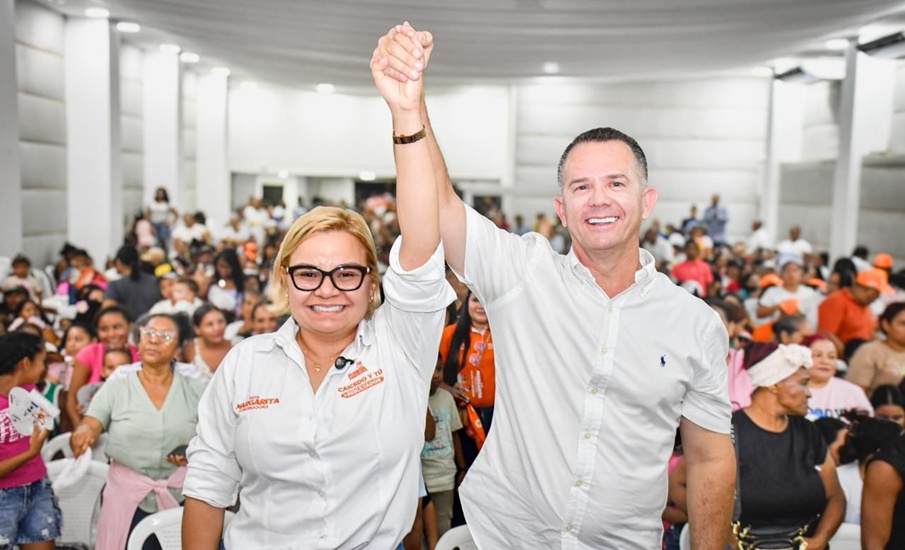 ¡Más de 1500 Amigos de Santa Marta le dieron el sí a Margarita Guerra como su próxima Gobernadora!