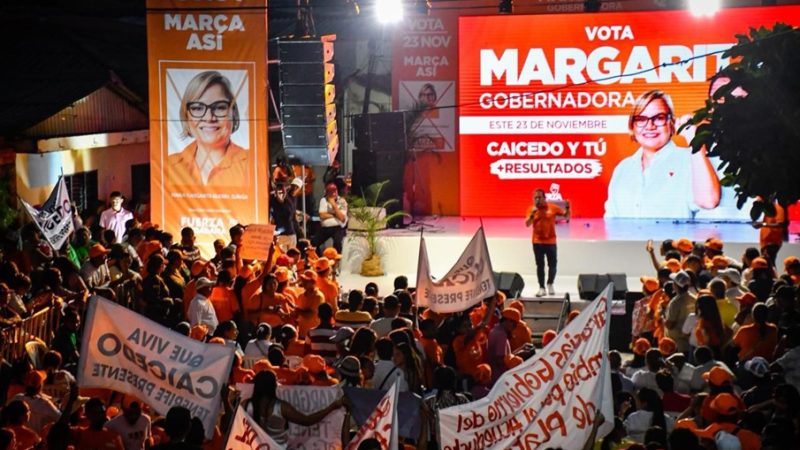 La fuerza popular de Plato se hizo sentir: más de 6 mil plateños asistieron al acto de cierre de campaña de Margarita Guerra Gobernadora
