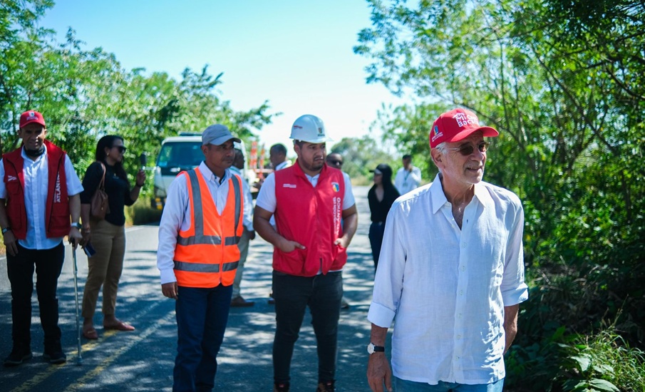 Vías departamentales, el escenario que la Gobernación del Atlántico tiene listo para el Giro de Rigo 2025