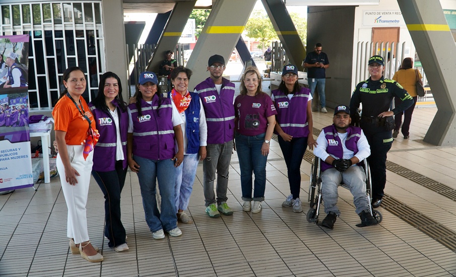 Distrito de Barranquilla lanzó protocolo de prevención y atención a casos de acoso sexual callejero en el Sistema de Transporte Masivo Transmetro