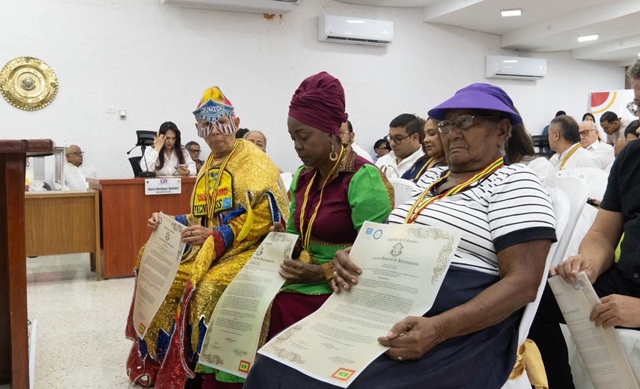 Concejo Distrital de Barranquilla entregó Condecoraciones Medalla Barrancas de San Nicolás