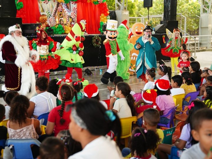 La magia de la Navidad llegó a Villas de San Pablo