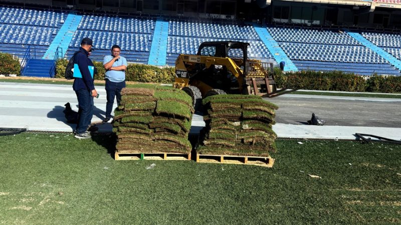 Alcalde Char anuncia una nueva vida para la grama del Metropolitano: será sembrada en parques y espacios públicos de Barranquilla