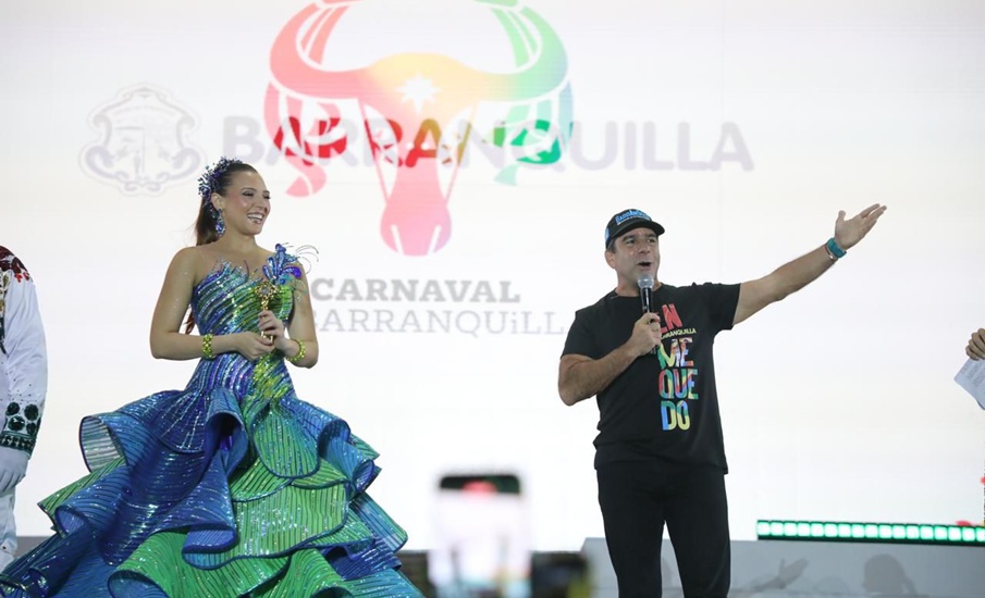La reina Michelle Char Fernández, recibió las llaves de la ciudad y el poder para comandar la fiesta más grande de Colombia