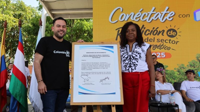 MinEnergía y la RAP Pacífico sellan alianza estratégica para impulsar la transición energética y la minería responsable en el Pacífico colombiano
