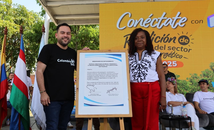 MinEnergía y la RAP Pacífico sellan alianza estratégica para impulsar la transición energética y la minería responsable en el Pacífico colombiano