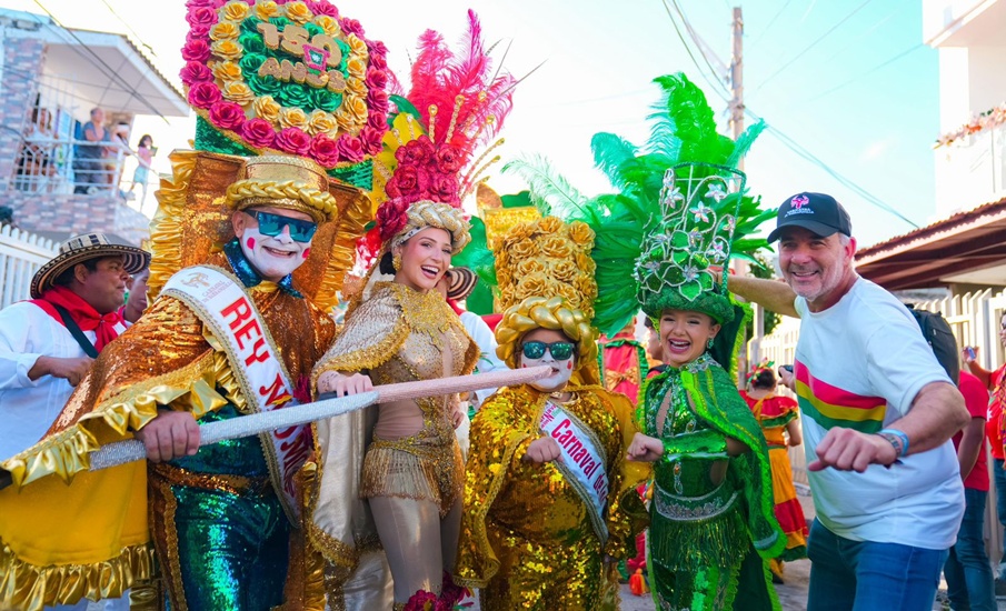 Congo Grande de Barranquilla izó su bandera y celebró 150 años de historia, legado y tradición viva