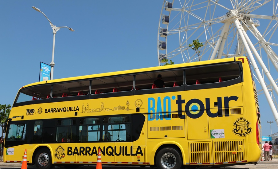 “Barranquilla ya tiene su primer bus turístico, ¡Un orgullo más para nuestra ciudad! Llega el #BaqTour”: alcalde Char