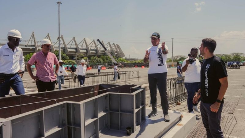 «¡En solo 30 días de obra ya estamos haciendo historia!»: alcalde Char