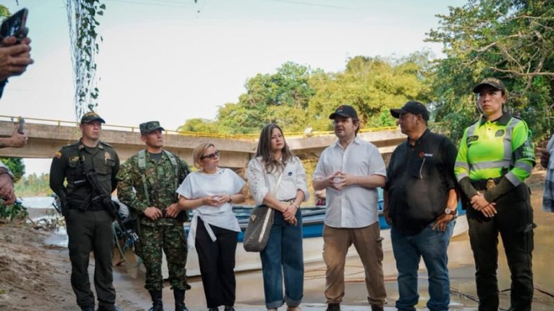 Se inició la construcción del paso alterno en Mendihuaca para recuperar la movilidad regional