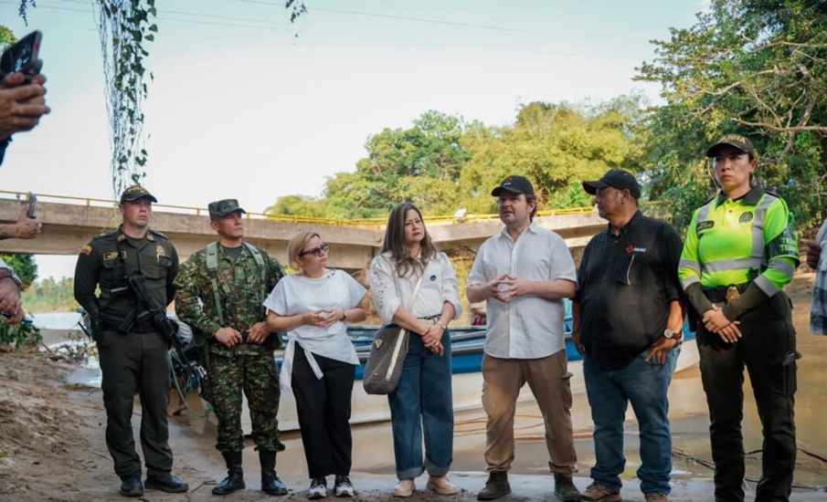 Se inició la construcción del paso alterno en Mendihuaca para recuperar la movilidad regional