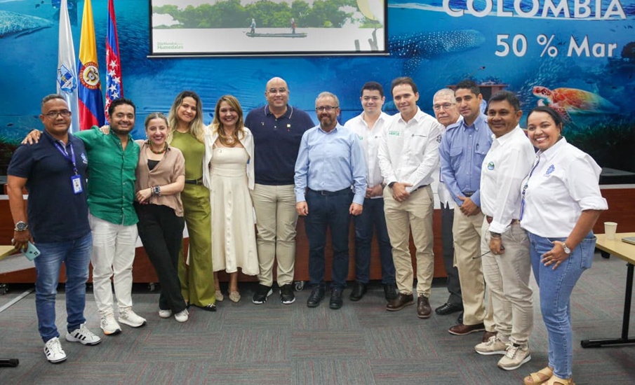 C.R.A participó en la firma del Plan de Manejo del Sitio Ramsar Sistema Delta Estuarino del río Magdalena – Ciénaga Grande de Santa Marta