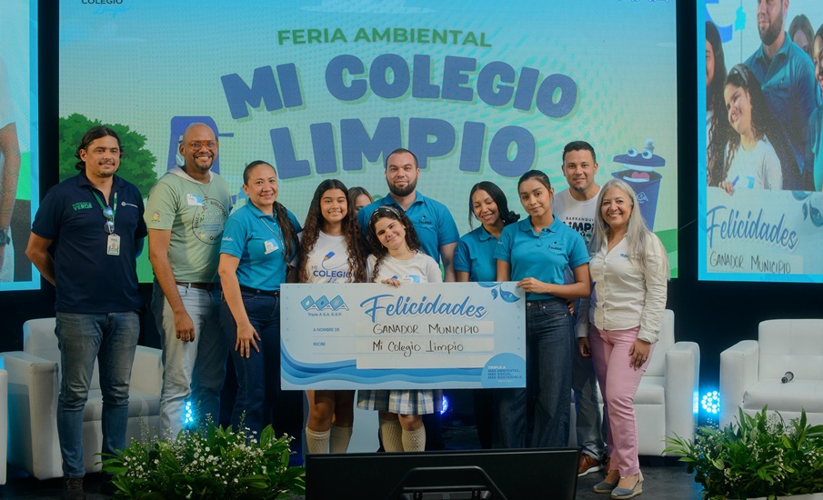Triple A abre convocatoria 2026 del programa Mi Colegio Limpio para instituciones educativas y padrinos