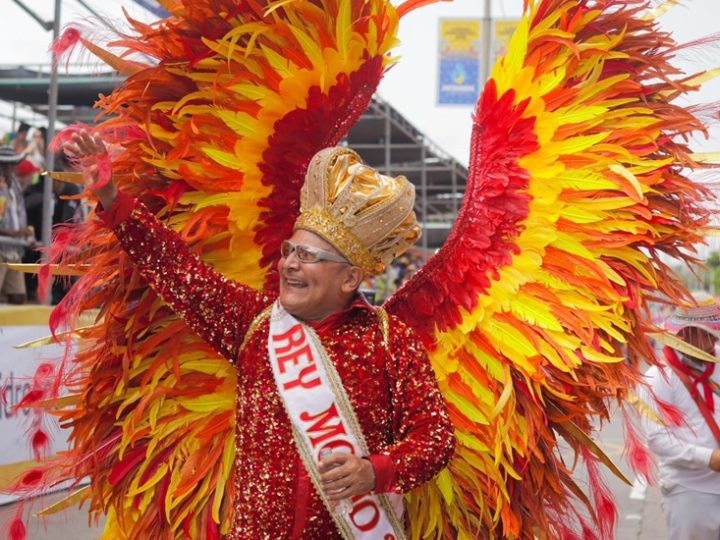 Rey Momo honra la resiliencia del Congo en la Gran Parada de Fantasía