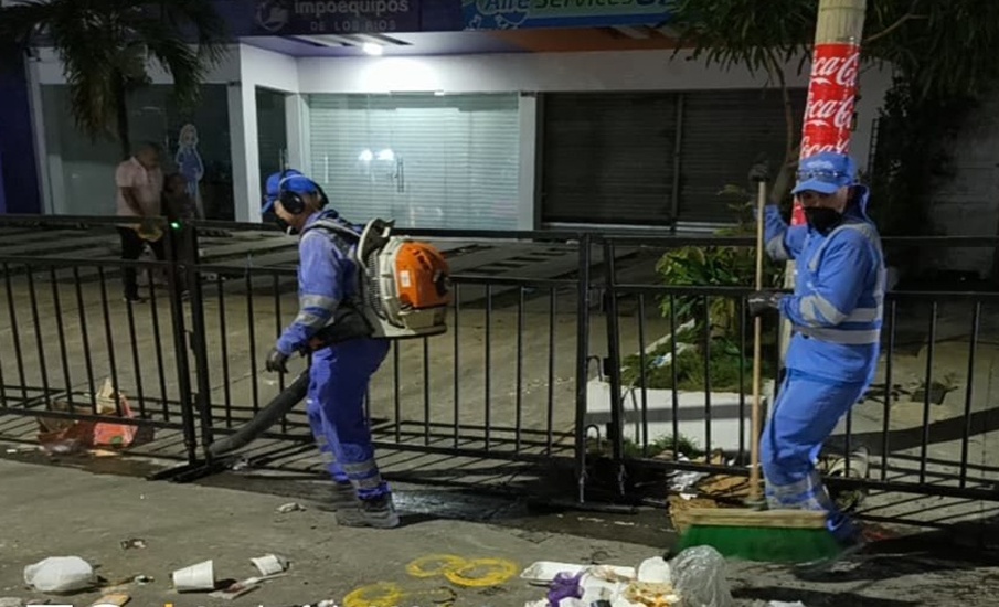 Triple A garantizó limpieza integral antes, durante y después en laGuacherna